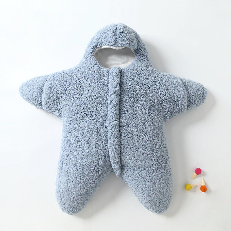 Baby Starfish Lamb Velvet Sleeping Bag A Ton of Goods