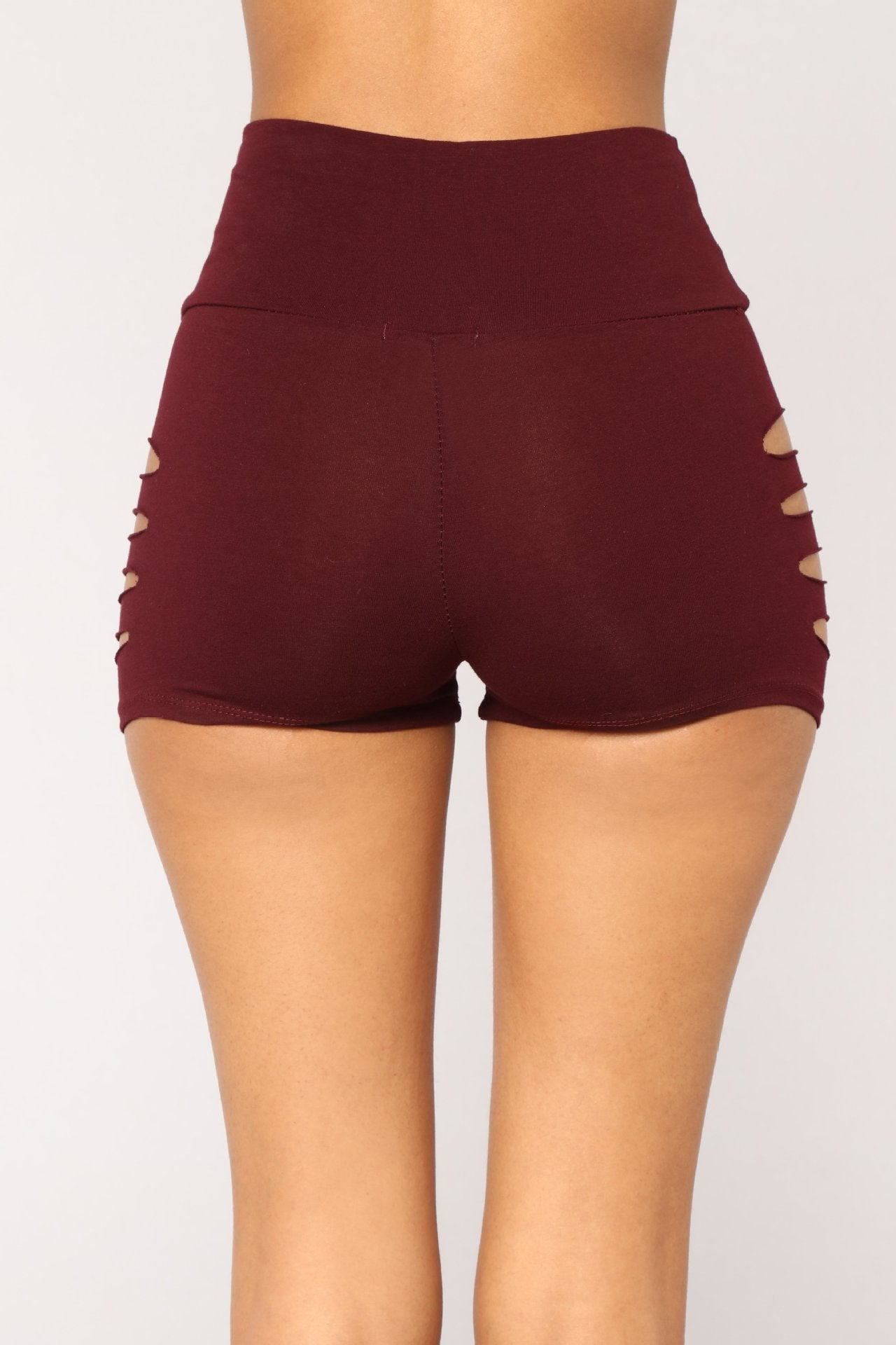 High waist stretch shorts