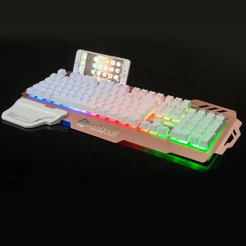 Metal Gaming Keyboard Backlit Keyboard Office A Ton of Goods