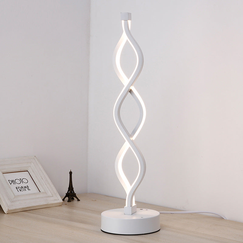 Spiral LED Desk Lamp A Ton of Goods