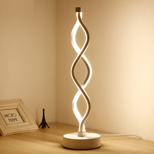 Spiral LED Desk Lamp A Ton of Goods