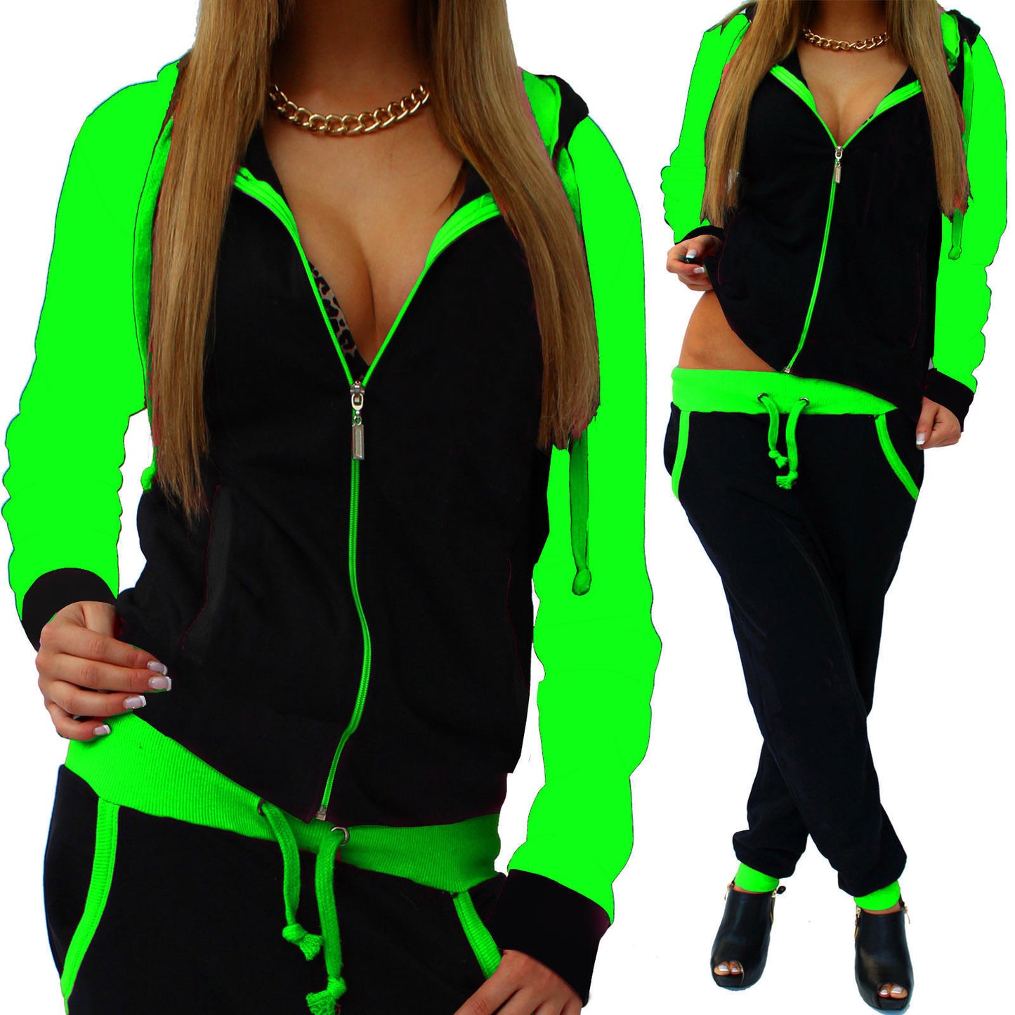 Women's Casual Knitted Sportswear Suit Women A Ton of Goods