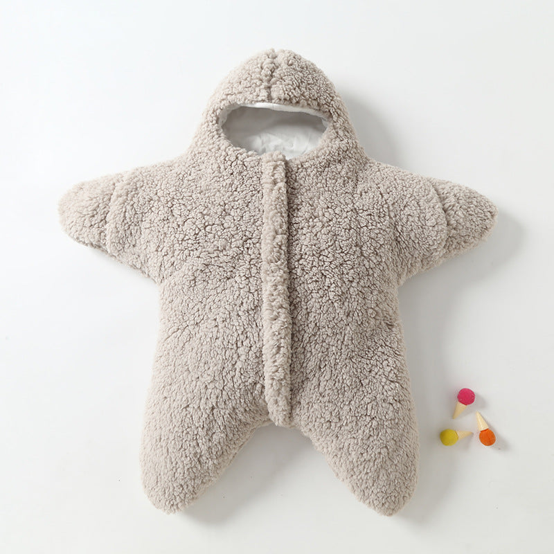 Baby Starfish Lamb Velvet Sleeping Bag A Ton of Goods