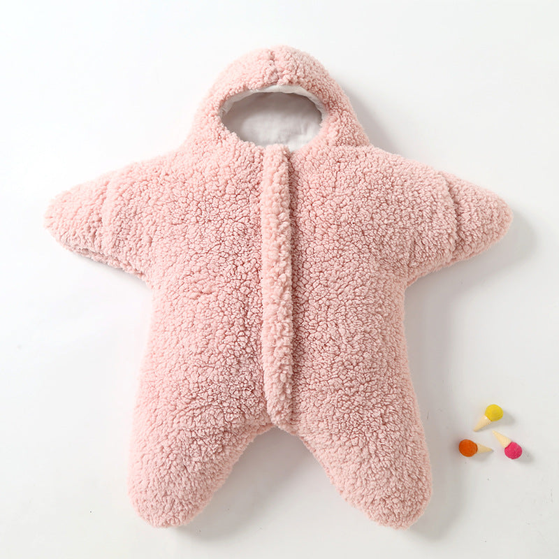 Baby Starfish Lamb Velvet Sleeping Bag A Ton of Goods