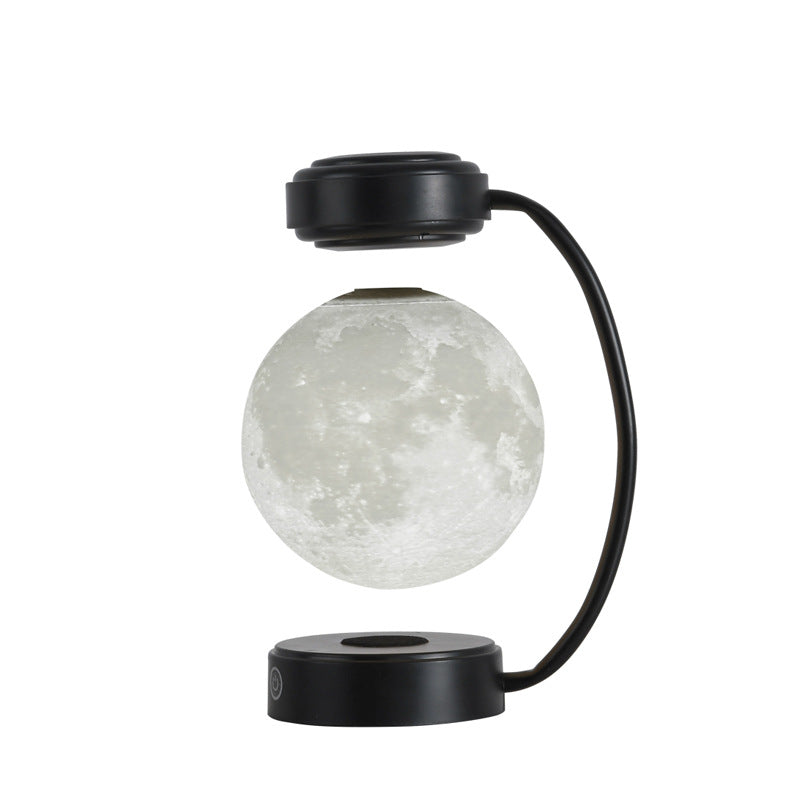 Wireless Magnetic Levitating Rotating 3D Moon Night Light A Ton of Goods