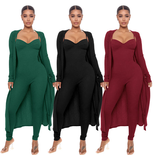 Women's Sling Jumpsuit Casual Loose Long Sleeve Jacket A Ton of Goods