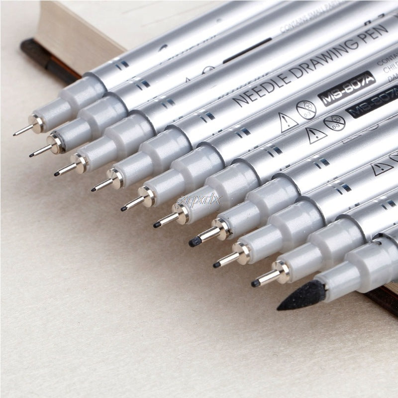 10 Tip Sizes Micro Needle Drawing Pen A Ton of Goods