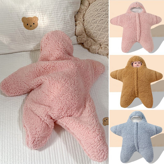 Baby Starfish Lamb Velvet Sleeping Bag A Ton of Goods