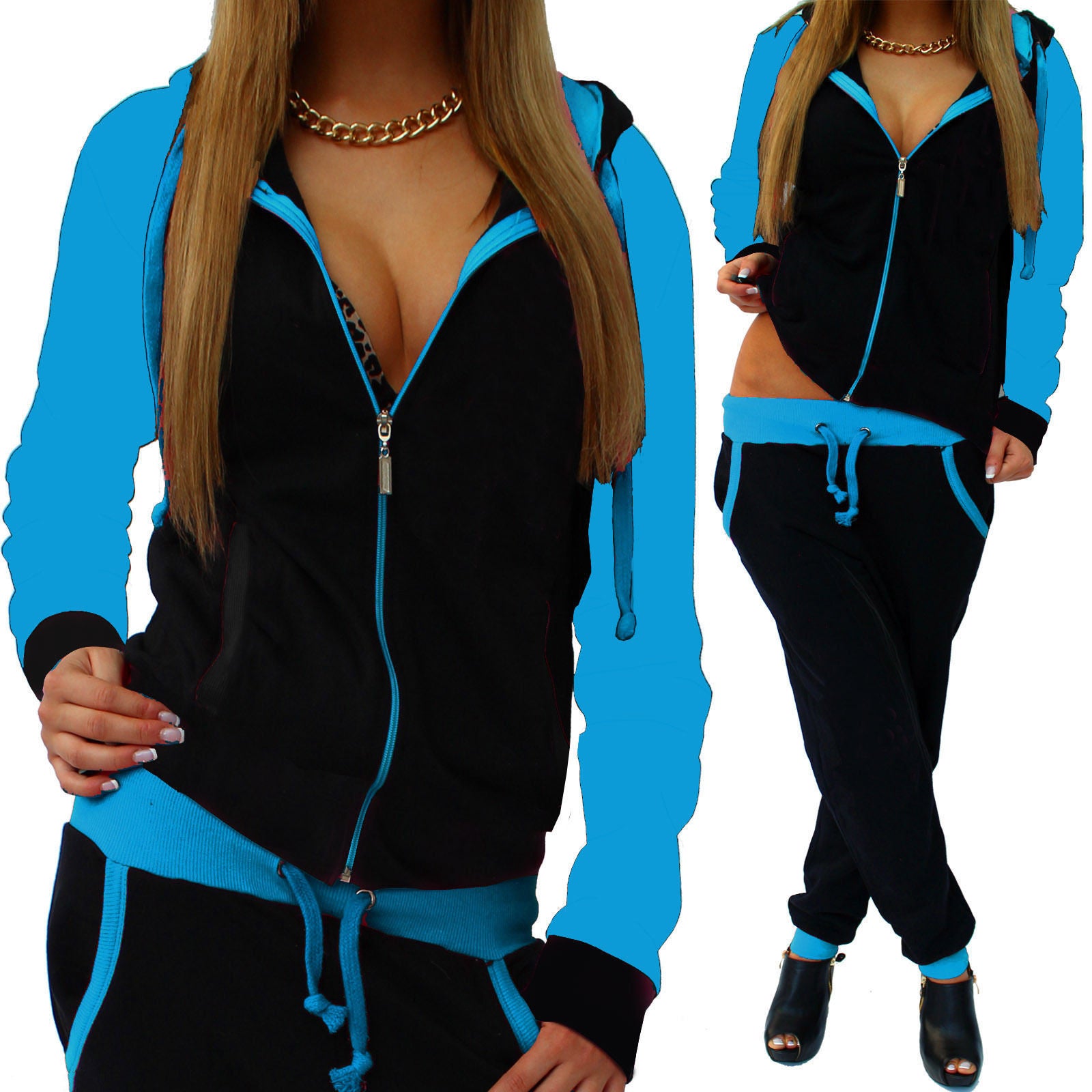 Women's Casual Knitted Sportswear Suit Women A Ton of Goods