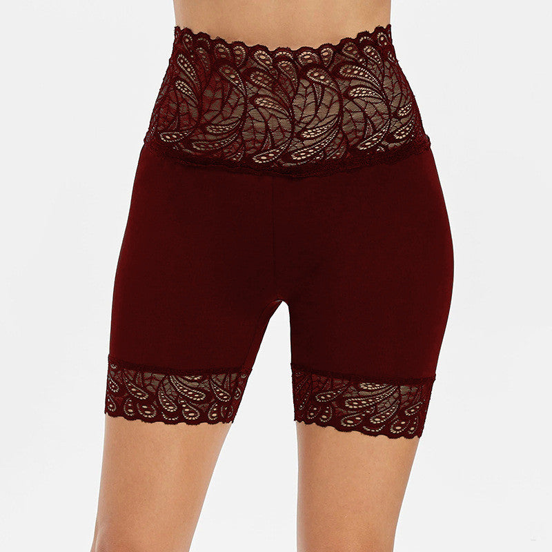 High Waist Lace Shaper Shorts