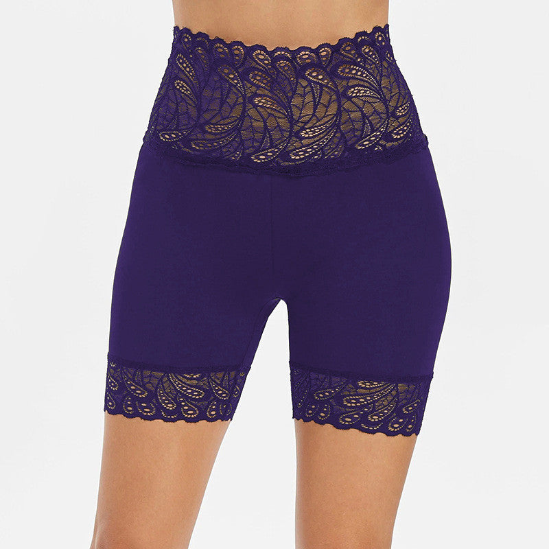 High Waist Lace Shaper Shorts