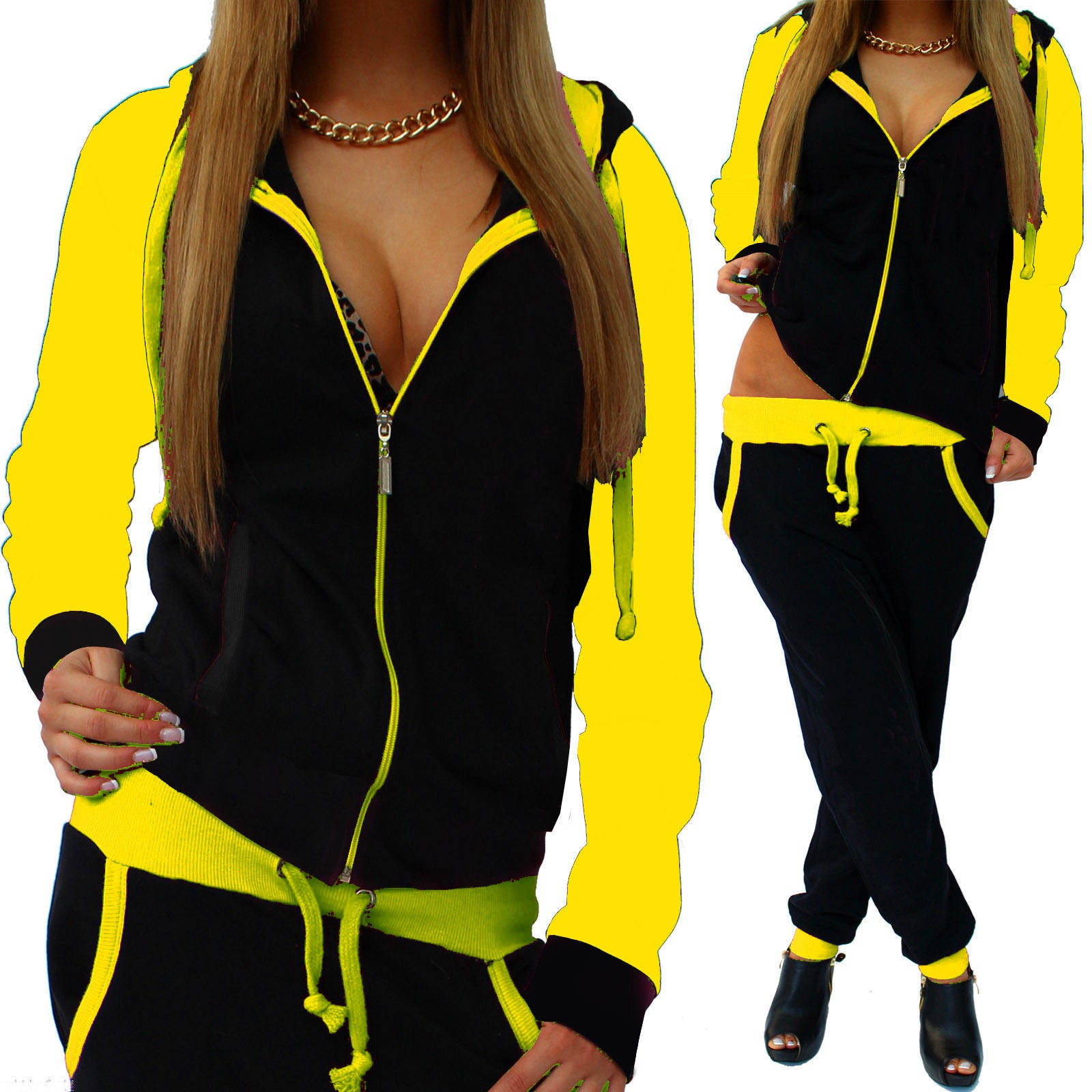 Women's Casual Knitted Sportswear Suit Women A Ton of Goods